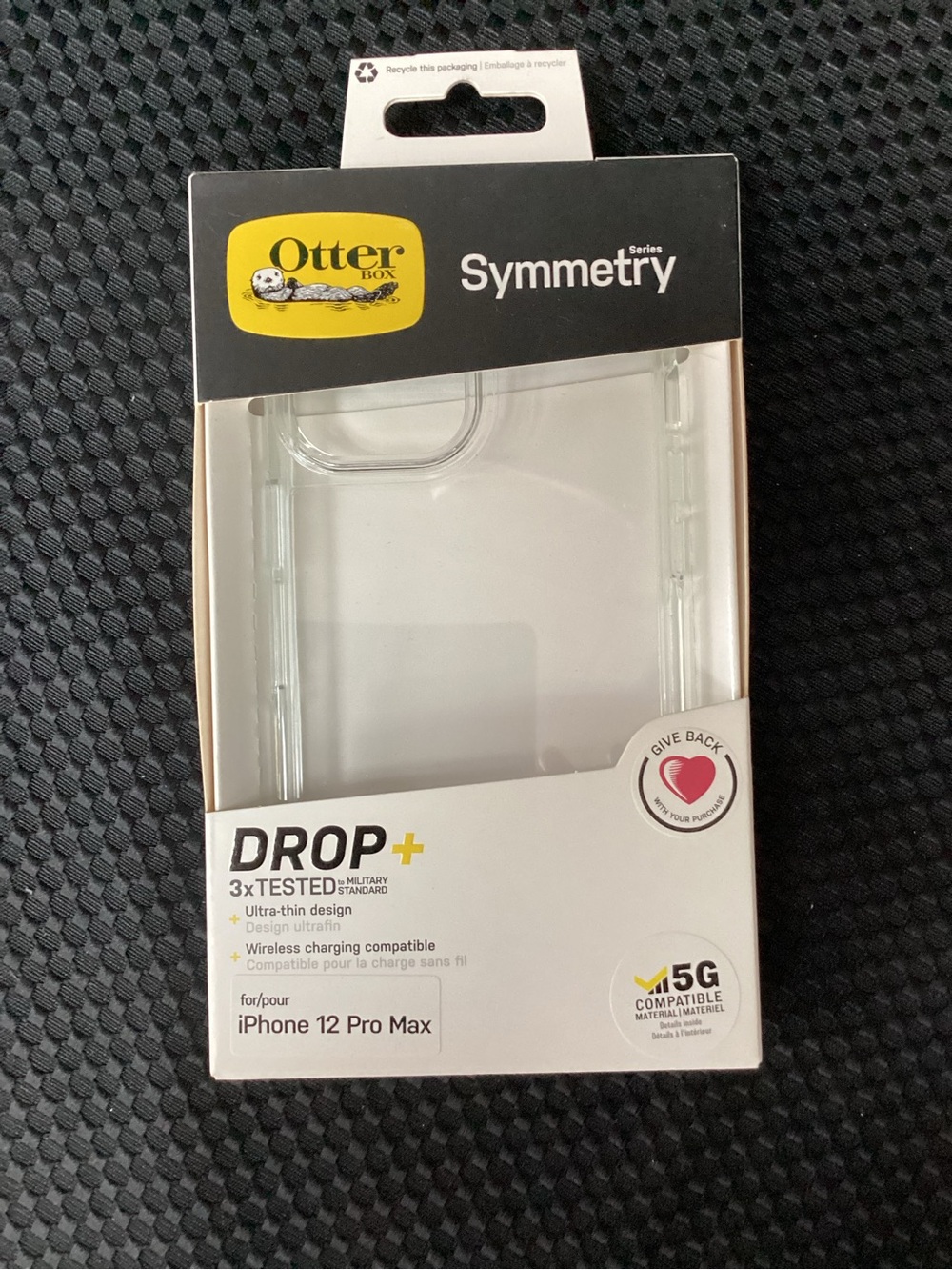 OtterBox Symmetry Clear Case For IPhone 12 Pro Max - Transparent/Clear